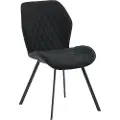 Venture Home - Spisebordsstol Gävle Stof, 2-pak - Sort - Stole - - Homeroom