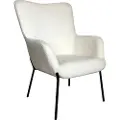 House Nordic - Loungestol Glasgow - Hvid - Lænestole - - Homeroom