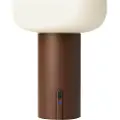 Konstsmide - Bordlampe Antibes USB højde 19 cm - Brun - Genopladelige lamper - - Homeroom