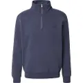 Superdry Essential Logo Henley Halv Lynlås Sweatshirt