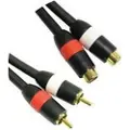 Microconnect 2xrca Ha - 2xrca Ho 3m. 2 X Rca