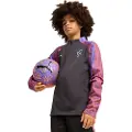 Puma Neymar Jr Creativity Quarter-Zip Football Top Youth, Clothing, Dark Coal/Soft Violet, 15-16Y