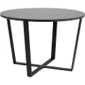 Actona - Spisebord Blanka, diameter 110 cm - Sort - Spiseborde - - Homeroom