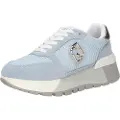 Liu jo Liu Jotil kvinder. BA5049PX027S3686 Træningssko i ruskind og mesh med blå platform (41), Læder, 3-5 cm, Blonder, Casual