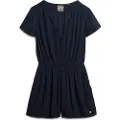 Superdry Beach Playsuit Kortærmet Kort Kjole