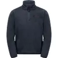 Jack Wolfskin Taunus Fleecejakke Med Halv Lynlås