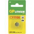 GP CR 1/3N-C1 - 3V/160mAh -CR11108 Modsvarer: N/A