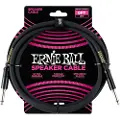 Ernie Ball P06072 6ft Straight-Straight Speaker Cable Black