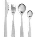 Stelton Spisebestik sæt MAYA, sæt med 24 stk, sølv, rustfrit stål, Stelton