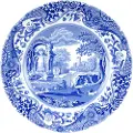 Spode - Asiet Blue Italian diameter 20 cm - Blå - Asietter - - Homeroom