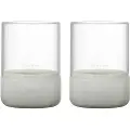 Blomus - Lanterne Calma 9,5 cm 2-pak - Grå - Lysestager & lanterner - - Homeroom