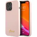 GUESS Guhcp13xlslmglp Iphone 13 Pro Max 6.7 Jasno Silicone Telefon Etui