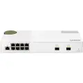 Qnap Qsw-m2108-2s Netværksswitch Administreret L2 2.5g Ethernet (100/1000/2500) Grå