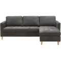 House Nordic - Sofa Firenze - Grå - Sofaer med chaiselong - - Homeroom