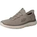 SKECHERS Skecherstil mænd. 232457 Træningssko Summits High Range taupe (43), Fast, Ingen, Casual, Sport, Løb, Multisport, Gråt