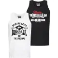 Lonsdale Biggin ærmeløs T-shirt 2 Enheder