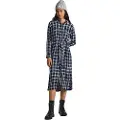 Pepe Jeans Pepe Jeanstil kvinder. PL953395 Iliana kjole navy (M), Casual, Viscose, Lange ærmer, Blå