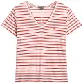 Superdry Studios Slub Embroidered Kortærmet V-hals T-shirt