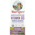 MaryRuth Organics Økologiske Megadose Vitamin D3 flydende dråber, ananas - 30 ml