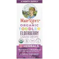 MaryRuth Organics Økologiske hyldebærdråber til småbørn, med blåbær og hindbær - 30 ml