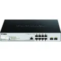 D-Link Dgs-1210-10p/me/e Netværksswitch Administreret L2/l3 Gigabit Ethernet (10/100/1000) Strøm Over Ethernet (poe) Sort, Grå
