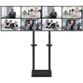 NeoMounts Adm-875bl2 Tv-bord Med Hjul