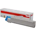 OKI Tonerkassette cyan, 20.000 sider 43837131 Modsvarer: N/A