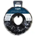 EDM Rulle Med Flettet Tekstilkabel 2x1.5 Mm 25 M