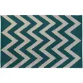 Home Decor Polyester Sik-sak-tæppe 120x180x2 Cm