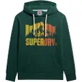 Superdry Mountain Rainbow Hættetrøje