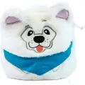 YY VERTICAL Samoyed Dog Kridtpose