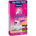 Vitakraft Cat Liquid Snack Multipack - Kylling og Oksekød