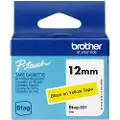 Brother Tape Btag-631 12mm Sort/gul