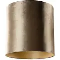 QAZQA Velvet lampeskærm bronze med guld indvendig 40/40/40