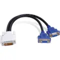 Matrox Adapter Dvi-i 2 X Vga (d-sub) Sort