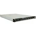 Inter-Tech 1u 1404 Rack Rustfrit Stål, Sort