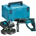 Makita 18v Dhr202rfj 1.9j 2x3.0ah Slagboremaskine