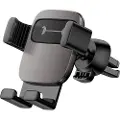 Baseus Cube Gravitational car holder on ventilation grid (Black)