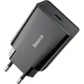 Baseus Speed Mini Quick Charger USB-C PD 3A 20W (black)