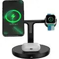 Baseus Magnetic Charging Bracket Swan 3 in 1 20W (black)