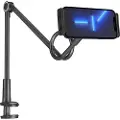 Wozinsky Lazy Arm fleksibel telefon-/tabletholder - sort
