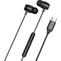 Mcdodo HP-1050 in-ear wired headphones USB-C (black)