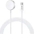 Tech-Protect UltraBoost magnetisk oplader til Apple Watch - USB-C-kabel, 120cm - Hvid