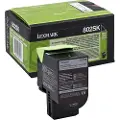 Lexmark 802SK Tonerkassette sort 80C2SK0 Modsvarer: N/A
