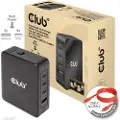 Club 3D Travel Gan 140w Usb-c Vægoplader