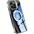 Torras mobiltaske UPRO Lstand Clear-Mag til iPhone 15 (gennemsigtig)