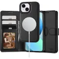 TechProtection iPhone 13 Tech-Protect 2-i-1 pungetui - Magsafe-kompatibel - sort