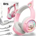 Onikuma B5 gaming-headset (pink)