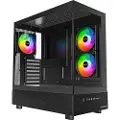 Montech XR TG - Kabinet - Miditower - Sort