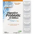 Doctors Best Digestive Probiotic, 20 milliarder CFU - 30 hætteglas
